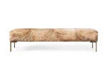 Tilton Hair on Hide Bench - Image 5