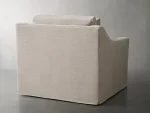 Ashby Slipcovered Swivel Chair - Image 4