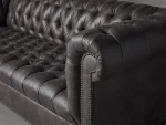 Berwick Faux Leather Sofa - Image 3