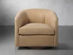 Bowan Leather Swivel Chair