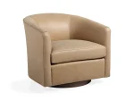 Bowan Leather Swivel Chair - Image 2