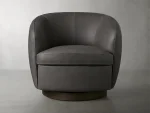 Cerrito Leather Swivel Chair
