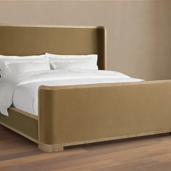 Darien Curved Shelter Bed with High Footboard