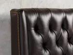 Devereaux Leather Tufted Bed - Image 4
