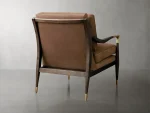 Fisher Nubuck Leather Chair - Image 4