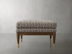 Fisher Square Ottoman in Matte Mink