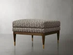 Fisher Square Ottoman in Matte Mink - Image 2