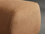 Fresno Leather Ottoman - Image 3