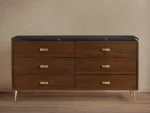 Giselle Six-Drawer Dresser