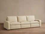 Kipton Wide Arm Three-Piece Motion Modular Sofa - Image 2