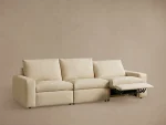 Kipton Wide Arm Three-Piece Motion Modular Sofa - Image 3