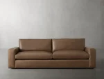 Kipton Wide Arm Leather Sofa