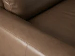 Kipton Wide Arm Leather Sofa - Image 3