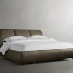 Kinnan Leather Bed