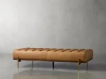 Lansing Leather Bench - Image 2