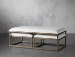 Palmer Upholstered Nesting Ottoman
