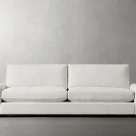 Remington Deep 84" 2/2 Sofa in Nomad Snow