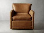 Rudy Leather Swivel Chair
