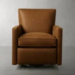Rudy Leather Swivel Recliner