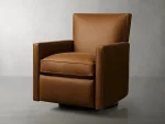 Rudy Leather Swivel Recliner - Image 2