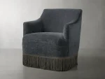 Savannah Swivel Chair with Fringe - Image 2