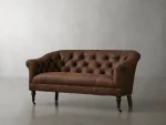 Tangier Leather Settee - Image 2