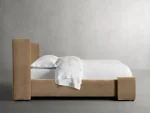 Wyller Channel-Stitched Bed with Low Footboard - Image 3