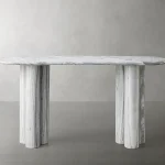 Serafin Console Table in Grey Dolomite