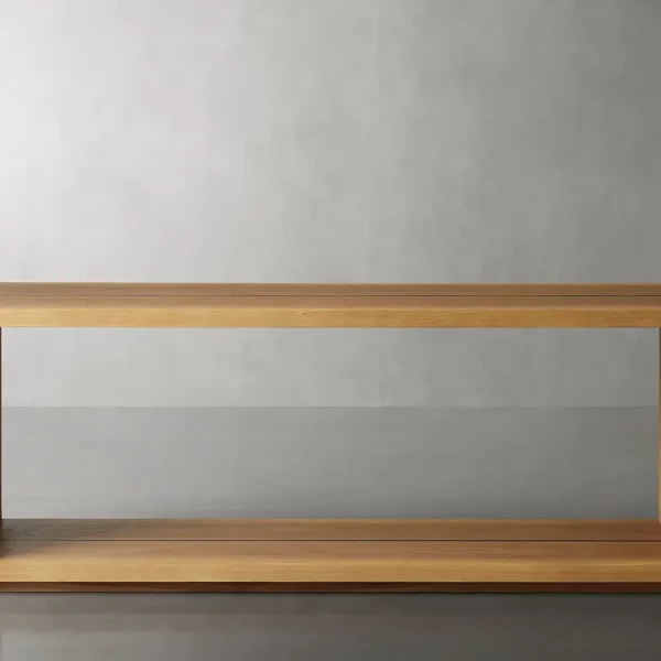 Mihaela Console Table in Vin Alb
