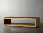 Mihaela Coffee Table in Vin Alb - Image 3