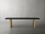 Saint Germain 72" Coffee Table with Clement Base