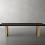 Saint Germain 72" Coffee Table with Clement Base
