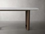 Saint Germain Stone Dining Table with Rennes Base - Image 3