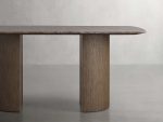 Saint Germain Stone Dining Table with Dauphine Base - Image 3