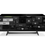 Mondrian Black Sideboard