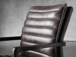 Cedrick Leather Desk Chair - Image 6