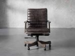 Cedrick Leather Desk Chair