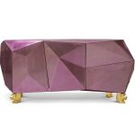 Diamond Amethyst Sideboard