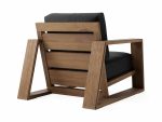 Canyon Outdoor Teak Lounge Chair - Image 3