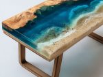 Creative Epoxy Resin River Coffee Table - Image 2
