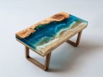 Creative Epoxy Resin River Coffee Table