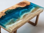 Creative Epoxy Resin River Coffee Table - Image 3