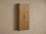 Finnley Wood Tall Cabinet Living Room Country Storage Cabinet with Doors - Image 9