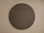 Saint Germain Round Wood Dining Table with Solid Oak & Oak Veneers Wood Dauphine Base - Image 7