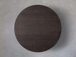 Sullivan Wood Round Coffee Table Oak Sofa Center Tea Table - Image 10