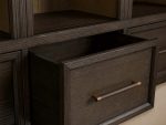 Hattie Oak Wood Entryway Cabinet Storage Tall Cabinet With Hooks - Image 6