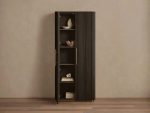 Finnley Wood Tall Cabinet Living Room Country Storage Cabinet with Doors - Image 6
