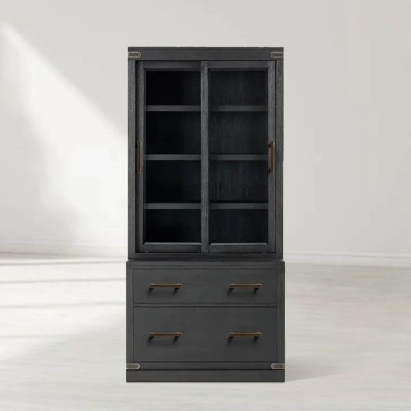 Tremont Solid Wood Modular Cabinet with Storage Cabinets Base - Image 4
