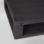 Devon Parson-Style Coffee Table Natural Oak Wood Living Room Center Tea Table Rectangular Cocktail Table - Image 6