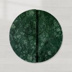 Riggs Modular Marble Circular Coffee Table Natural Stone Cocktail Table Sofa Center Tea Table - Image 8